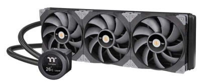【アウトレット特価・新品】Thermaltake TOUGHLIQUID Ultra 420 水冷一体型CPUクーラー 140mmファン×3｜CL-W366-PL14BL-A|CPUクーラー|クーラー