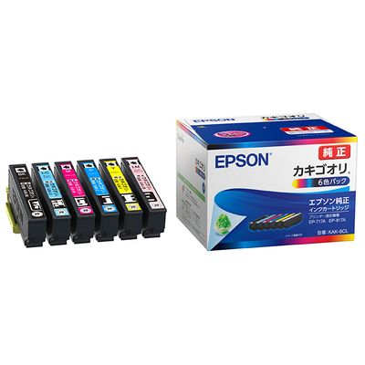 EPSON インクカートリッジ/カキゴオリ 6色パック｜KAK-6CL|サプライ/オプション品|プリンタ | スキャナ