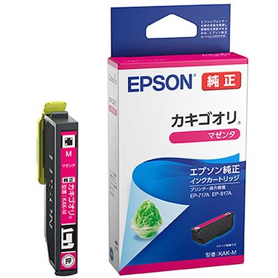 EPSON インクカートリッジ/カキゴオリ マゼンタ｜KAK-M|サプライ/オプション品|プリンタ | スキャナ