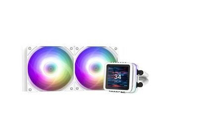 ZALMAN ALPHA2 DS A24 White 水冷一体型CPUクーラー 120mm x2 ホワイト｜ALPHA2 DS A24 WHITE|CPUクーラー|クーラー/ヒートシンク/冷却/ファン