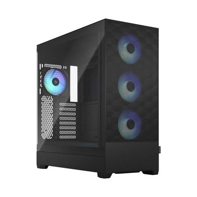 Fractal Design Pop XL Air RGB Black TG Clear Tint フルタワー型PCケース ブラック｜FD-C-POR1X-06|Extended ATX|PCケース