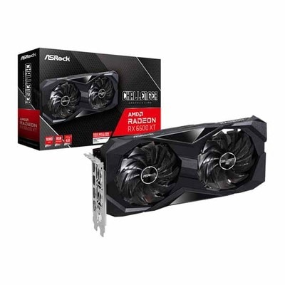 【アウトレット特価・新品】ASRock RX6600 XT Challenger D 8G OC デュアルファン仕様のオリジナルクーラー装備 グラフィックボード  メーカー代理店アスク保証2年｜RX6