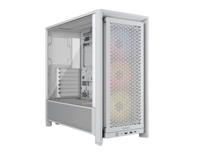 【アウトレット特価・新品】Corsair FRAME 4000D RS ARGB Mid-Tower, White ミドルタワー型PCケース ホワイト｜CC-9011297-WW|Extended A