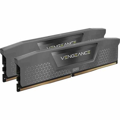Corsair 32GB(16GBx2) DDR5 6400MT/s (PC5-51200) 32-40-40-84 UDIMM XMP3.0 & AMD EXPO VENGEANCE グレー 1.4