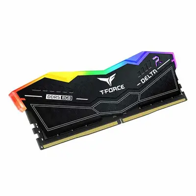 Team DELTA RGB 32GB(16x2) DDR5 6400(PC5-51200) CL40 1.35V ブラック｜FF3D532G6400HC40BDC01|デスクトップ用メモリ(DIMM