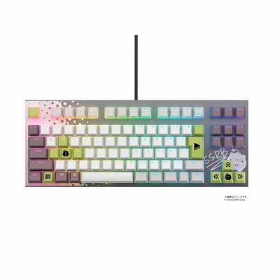 東プレ GX1 Keyboard 獅白ぼたん モデル（日本語配列） REALFORCE ゲーミングキーボード TKL 91キー ｜X1UCS1