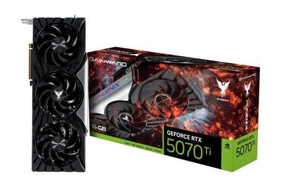 GAINWARD RTX 5070 Ti PHOENIX 16GB GDDR7 V1 グラフィックカード｜NE7507T019T2-GB2031C|NVIDIA|ビデオカード