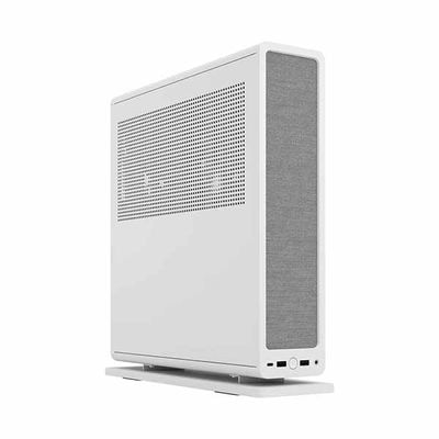 【アウトレット特価・新品】Fractal Design Ridge PCIe 4.0 White スリム型PCケース ホワイト｜FD-C-RID1N-12|Mini-ITX|PCケース
