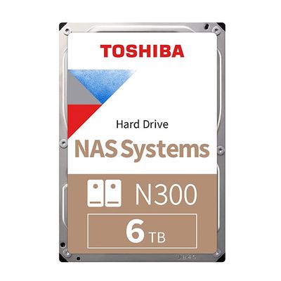 TOSHIBA N300シリーズ 容量6TB 3.5インチ SATA(6Gb/s) 7200rpm NAS向け 内蔵HDD 512MiB CMR 3年保証｜HDWG760UZSVA|3.5インチ SA