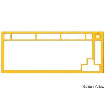 Glorious GMMK PRO 75% Alternative Top Frame - Golden Yellow キーボード用トップフレーム ゴールデンイエロー｜GLO-ACC-P75-TF-G
