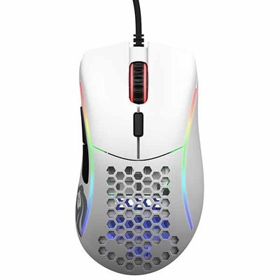 Glorious Model D Minus - Matte White 穴あきゲーミングマウス ホワイト｜GLO-MS-DM-MW|その他