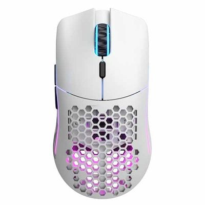 Glorious Model O Minus Wireless - Matte White 有線・無線両対応のゲーミングマウス ホワイト｜GLO-MS-OMW-MW|その他