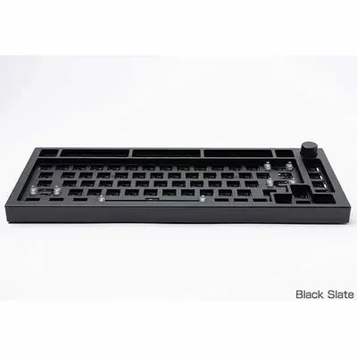 【アウトレット特価・新品】Glorious GMMK PRO 75% Barebone ANSI USA Black Slate 75%キーボード用ベアボーン ブラック｜GLO-GMMK-P75-RG