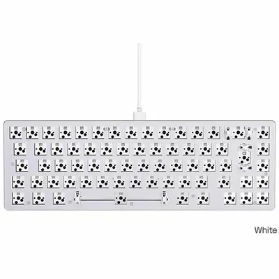 【アウトレット特価・新品】Glorious GMMK 2 65% (Barebones) - White 65%キーボード用ベアボーン ホワイト｜GLO-GMMK2-65-RGB-W|サプライ/オプシ