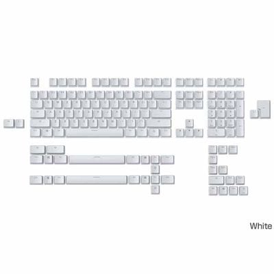 【アウトレット特価・新品】Glorious Aura Keycaps v2 - White キーキャップセット ホワイト｜GLO-KC-AURA2-W|サプライ/オプション品|キーボード