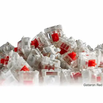 【アウトレット特価・新品】Glorious Gateron Red (120) Gateron製キースイッチセット リニア｜GAT-RED|サプライ/オプション品|キーボード