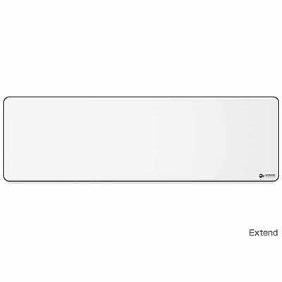 【アウトレット特価・新品】Glorious Stiich Cloth Mousepad(White) Extend ゲーミングマウスパッド ホワイト｜GW-E|サプライ/マウスパッド|マウス/マウスパ