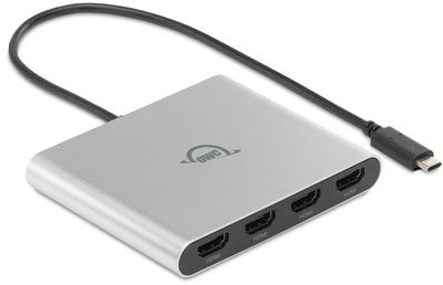 【国内正規代理店品】OWC OWC Quad 4K HDMI Adapter｜OWCCADPDL4HDMI|ドッキングステーション|ハブ/ドッキングステーション