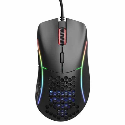 【アウトレット特価・新品】Glorious Model D Mouse Regular (Black) 軽量ゲーミングマウス マットブラック｜GD-BLACK|USBマウス|マウス/マウスパッド