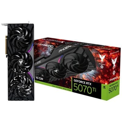 GAINWARD RTX 5070 Ti PHOENIX-S 16GB GDDR7 グラフィックスボード｜NE7507T019T2-GB2031K|NVIDIA|ビデオカード