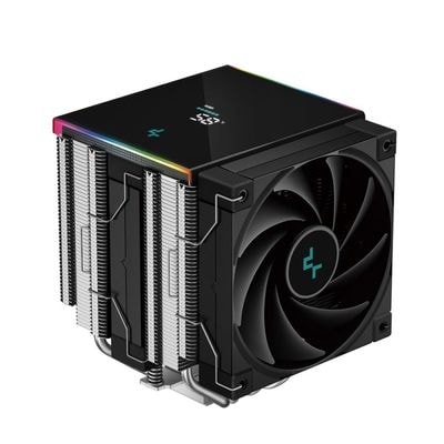 Deepcool AK620 DIGITAL SE 6本のヒートパイプ搭載 ハイエンド空冷CPUクーラー ブラック｜R-AK620-BKADMN-GJD|CPUクーラー|クーラー/ヒートシンク/冷却/