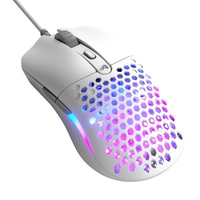 Glorious Model O Eternal - Wired - White 軽量有線ゲーミングマウス ホワイト｜GLO-OE-W-WHT|USBマウス|マウス/マウスパッド
