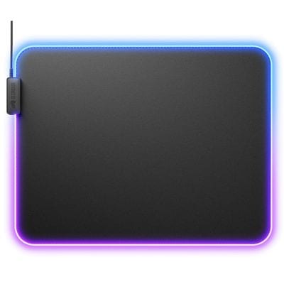 Glorious Mouse Pad 2 GLED - XL- Black RGBライティング搭載 布製ゲーミングマウスパッド XLサイズ (460 x 355mm) ブラック｜GLO-MP2-GLE