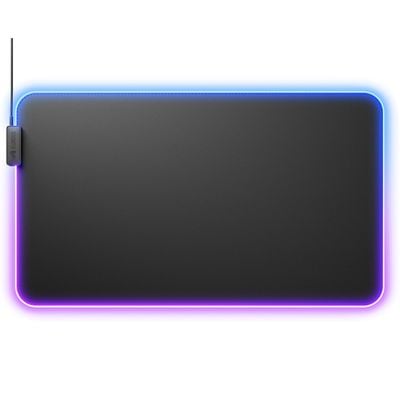 Glorious Mouse Pad 2 GLED - XL Extended - Black RGBライティング搭載 布製ゲーミングマウスパッド XL Extendedサイズ (610 x 355m