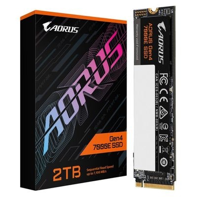 GIGABYTE AORUS Gen4 7000E SSD 容量2TB M.2(2280) 3D TLC 2.3mm｜AG470E2TB|M.2|SSD