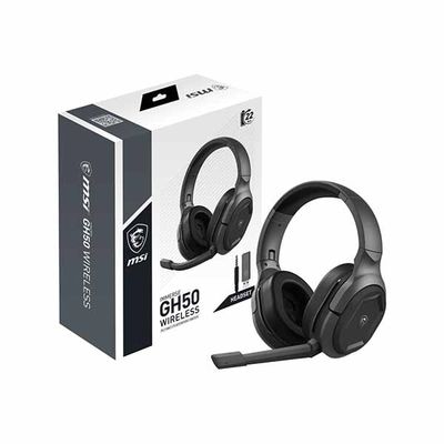 【アウトレット特価・新品】MSI Immerse GH50 WIRELESS ワイヤレスゲーミングヘッドセット｜Immerse GH50 WIRELESS|ヘッドセット|オーディオ/スピーカー/ヘッド