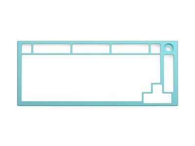【アウトレット特価・新品】Glorious GMMK PRO 75% Alternative Top Frame - Aqua Blue キーボード用トップフレーム アクアブルー｜GLO-ACC-P7