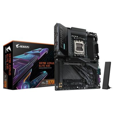 GIGABYTE X870E AORUS ELITE X3D ATX マザーボード｜X870E A ELITE X|SocketAM5|マザーボード