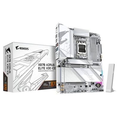 GIGABYTE X870 AORUS ELITE X3D ICE ATXマザーボード ホワイト｜X870 A ELITE X ICE|SocketAM5|マザーボード