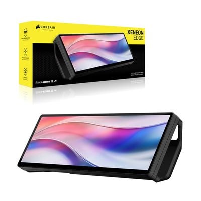 Corsair XENEON EDGE 14.5  LCD Touchscreen 2560×720/60Hz マルチタッチ 横長サブディスプレイ｜CC-9011306-WW|〜18インチ液晶モニタ|