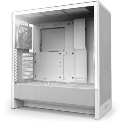 【アウトレット特価・新品】NZXT H5 Flow v2 White ミドルタワーケース ホワイト｜CC-H52FW-01|Extended ATX|PCケース