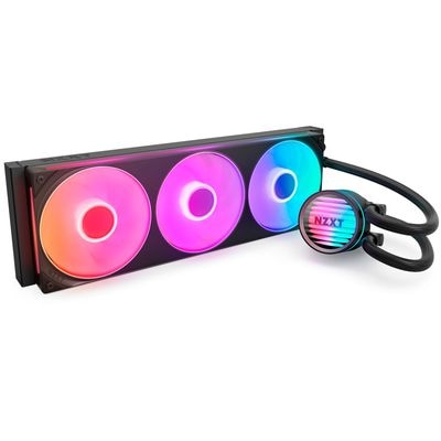 NZXT Kraken Core 360 RGB 360mm 簡易水冷CPUクーラー ブラック｜RL-KR36C-B1|CPUクーラー|クーラー/ヒートシンク/冷却/ファン/水冷