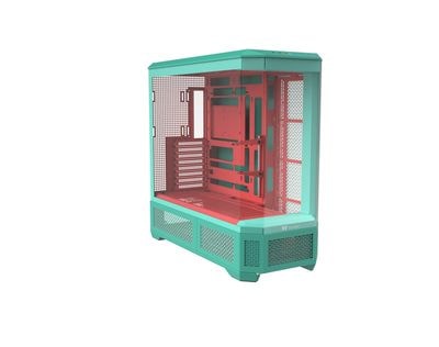 Thermaltake View 600 TG Mint Strawberry フルタワー PCケース ミントストロベリー｜CA-11H-00FLWN-00|Extended ATX|PCケース