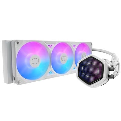 Cooler Master ML 360 Atmos II Pixel LED White 簡易水冷CPUクーラー ホワイト｜MLX-D36M-A25SZ-PW|水冷パーツ|クーラー/ヒートシンク/冷