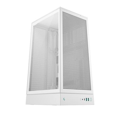 Deepcool CH270 WH コンパクトなM-ATX PCケース ホワイト｜R-CH270-WHNGM0-G-1|Micro-ATX|PCケース