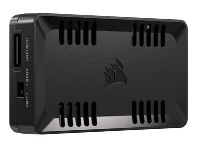 Corsair COMMANDER DUO Lighting and Fan Controller ARGB and iCUE LINK Hybrid ファンコントローラー｜CL-9011141-WW