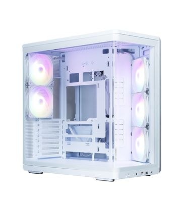 Thermaltake The Tower 300 Snow 八角柱デザインのミニタワー型PC