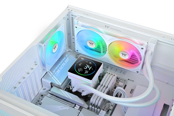 Thermaltake TH240-S V3 ARGB Sync Snow Edition/All-In-One Liquid