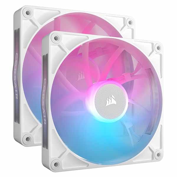 Corsair iCUE LINK RX140 RGB White 140mm PWM Fans Starter Kit 140mm