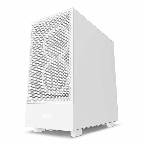 【新品・未使用】NZXT H5 Flow CC-H51FW-01 [ホワイト] NZXT | H5 Flow | Compact Mid-Tower ATX Airflow Case