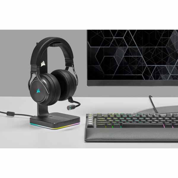 CORSAIR VIRTUOSO WIRELESS RGB XT ヘッドセット VIRTUOSO RGB WIRELESS XT High-Fidelity Gaming Headset — Slate