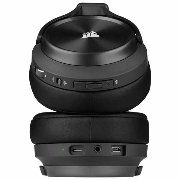 CORSAIR VIRTUOSO WIRELESS RGB XT ヘッドセット VIRTUOSO RGB WIRELESS XT High-Fidelity Gaming Headset — Slate