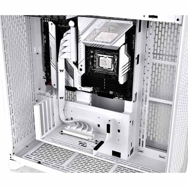 Thermaltake PCI-E 4.0 Dual 90 Degree Riser Cable 400mm Snow PCI-E