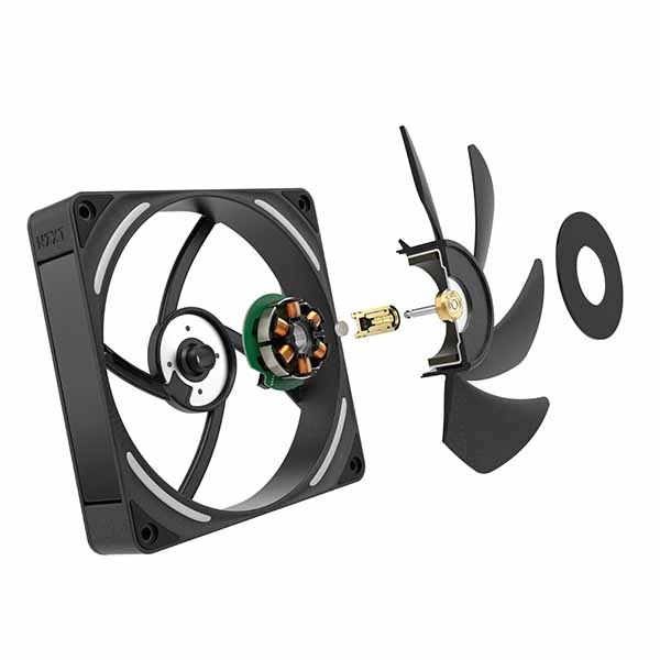 NZXT F120X RGB Black PCケースファン ブラック｜RF-U12PN-B1通販｜PC4U