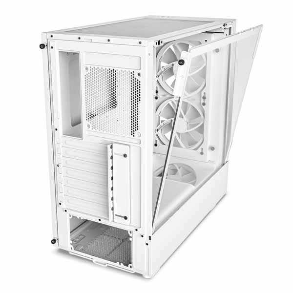 NZXT H5 ELITE PCケース ホワイト CC-H51EW-0 NZXT H5 ELITE プレミアムコンパクトミドルタワーケース [マット