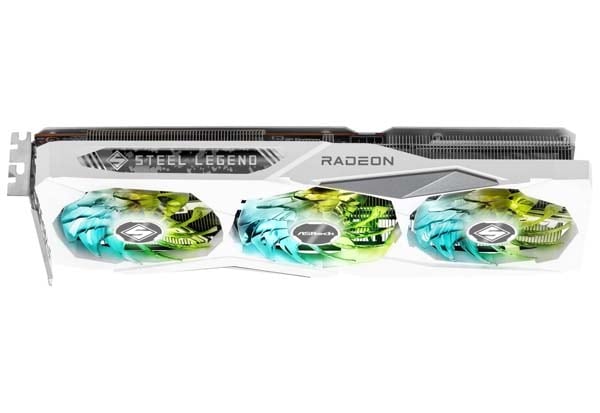 グラフィックボード・グラボ・ビデオカード RX 7600 8GB OC steel legend white ASRock > AMD Radeon™ RX 7600 Steel Legend 8GB OC